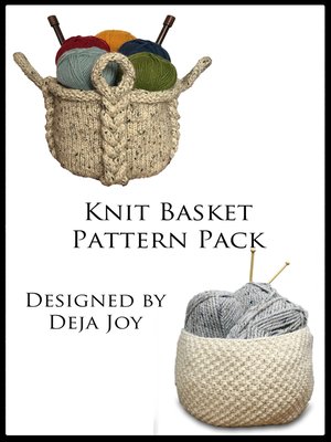 cover image of Knit Basket Pattern Pack